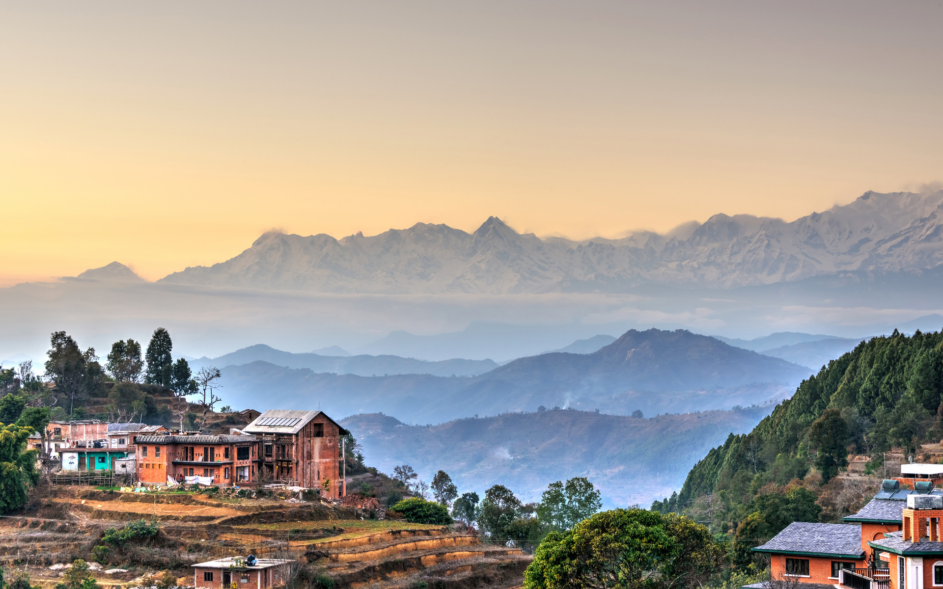 Bandipur Village in Nepal